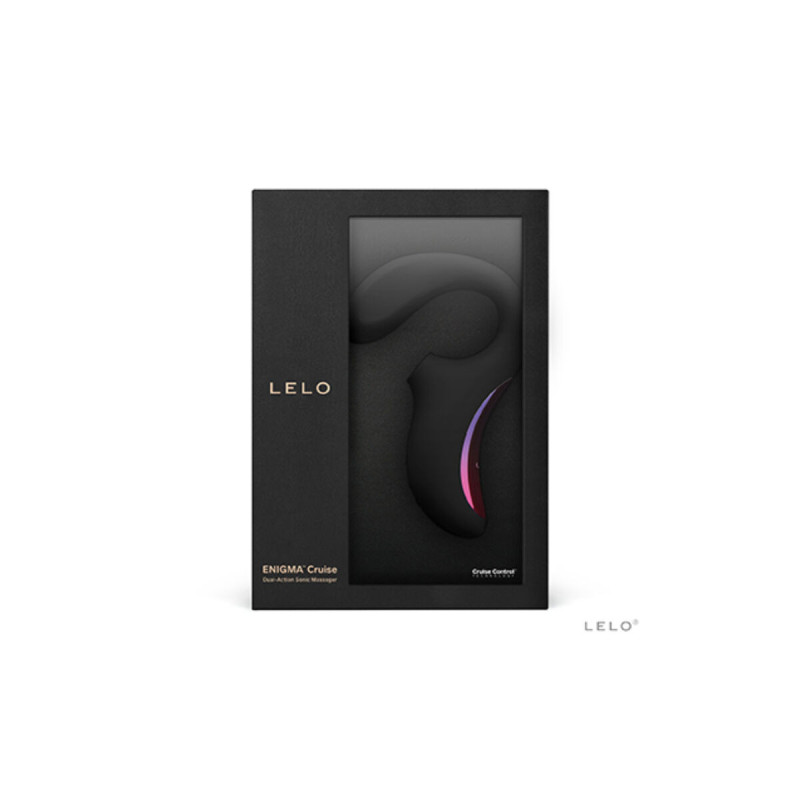 Lelo - Enigma Cruise Masajeador Sonico Doble Estimulacion Negro |