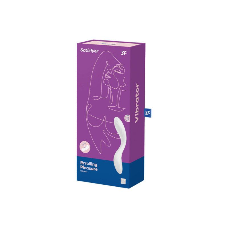 Satisfyer - Rrrolling Pleasure Vibrador Punto G Blanco | Vybes.it