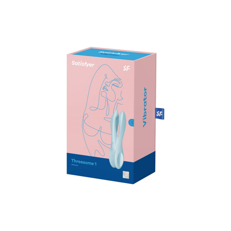 Satisfyer - Threesome 1 Vibratore Blu | Vybes.it