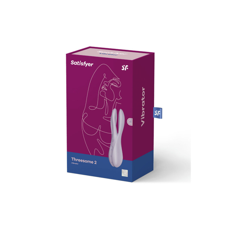Satisfyer - Threesome 2 Vibrador Violeta | Vybes.it