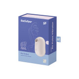 Satisfyer - Pro To Go 2 Estimulador Y Vibrador Doble Beige |