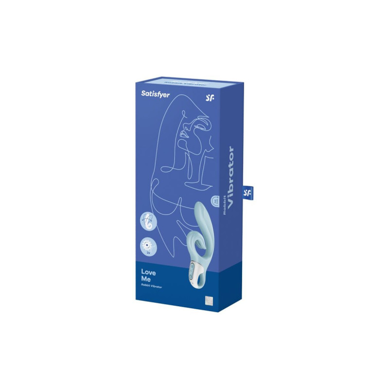 Satisfyer - Love Me Rabbit Vibrazione Blu | Vybes.it