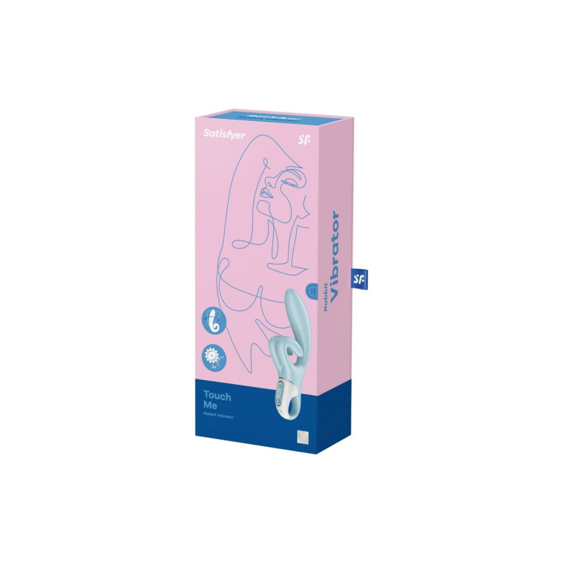Satisfyer - Touch Me Vibrador Rabbit Azul | Vybes.it