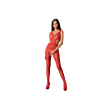 PASSION - WOMAN BS085 RED BODYSTOCKING ONE SIZE - PASSION WOMAN - /pr…