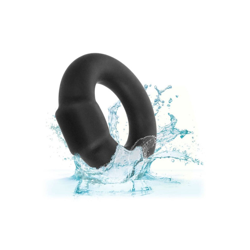 CALEXOTICS - BAGUE ALPHA OPTIMUM NOIR - Cockrings sans vibration