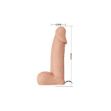 Baile - Ultra Passionate Harness 19.4 Cm Natural | Vybes.it