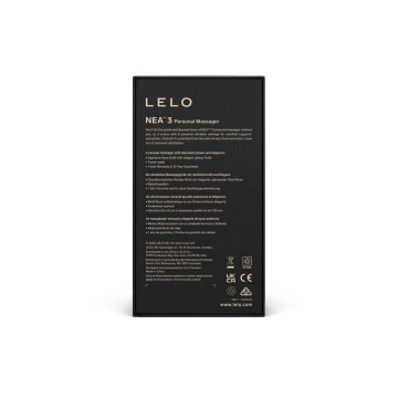 Lelo - Nea 3 Personal Massager Black | Vybes.it