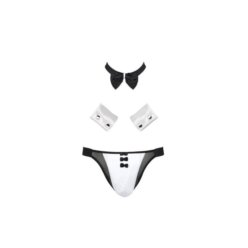 Passion - 036 Slip Alfrojo Negro S/M | Vybes.it