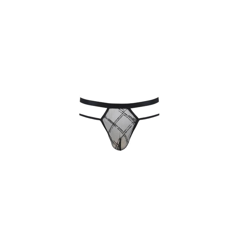 Passion - 029 Tanga Collin Negro L/Xl | Vybes.it
