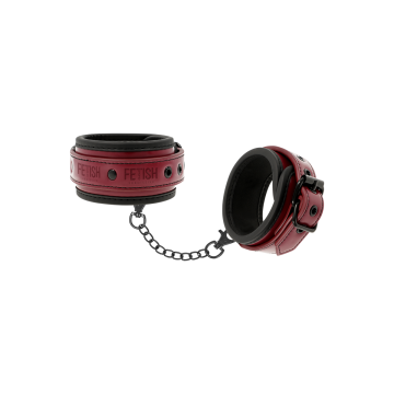 Fetish Submissive Dark Room - Menottes De Cheville En Cuir Végan