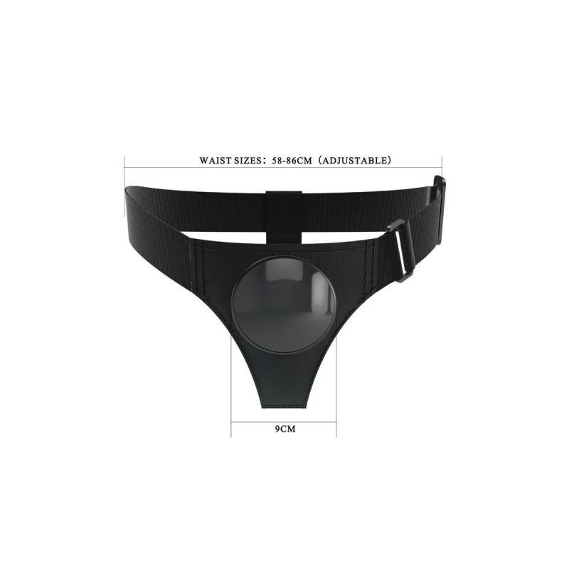 Pretty Love - Arnés Universal Negro | Vybes.it