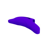 Pretty Love - Puissant Stimulateur De Doigts Bleu Foncé Delphini |