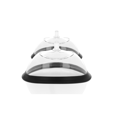 Intense - Pump Bomba Manual Vaginal Con Dos Copas Intercambiables |