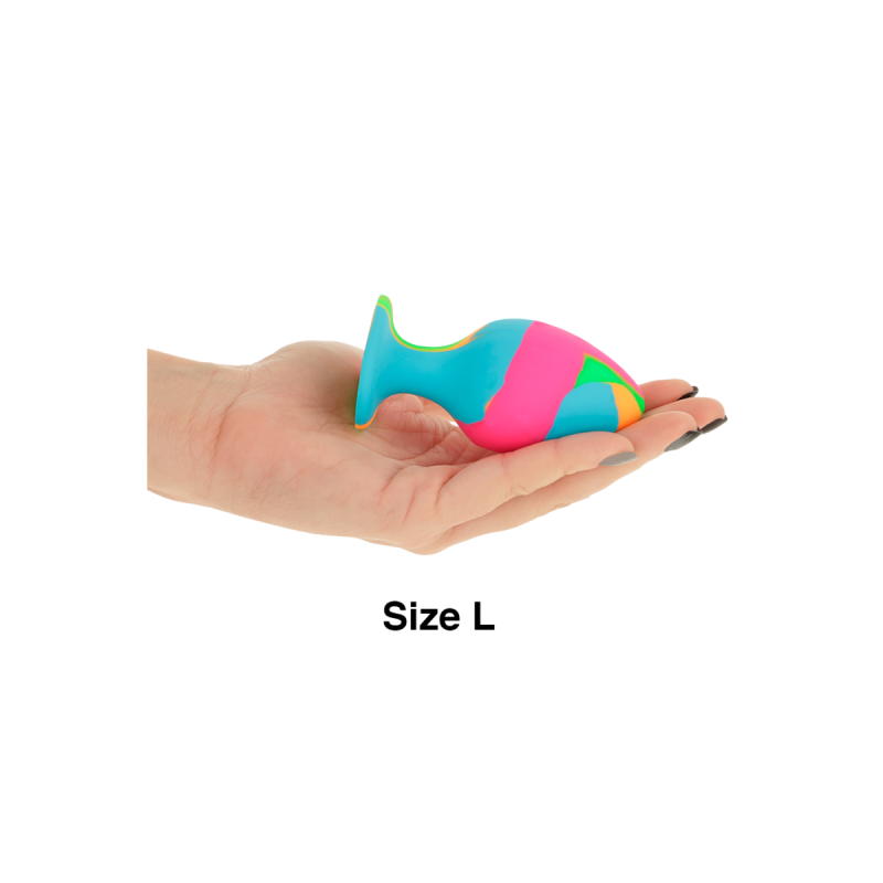 INTENSE - SET DI TAPPI IN SILICONE MULTICOLORE - INTENSE ANAL TOYS -…