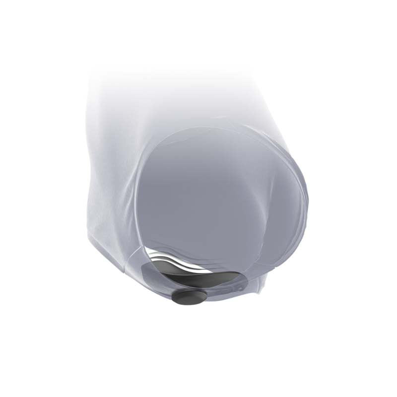 Black&Silver - Pantalone Vibratore In Silicone Ricaricabile Preston
