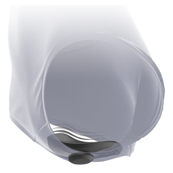 BLACK&SILVER - PRESTON PANTIE MAGNÉTICO VIBRADOR SILICONA REMOTO