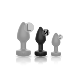 IBIZA - ANAL-STECKER MIT FERNBEDIENUNG, GRÖSSE M - IBIZA TECHNOLOGY