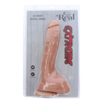 GET REAL - DILDO XXXL ESTREMO 34 CM PELLE