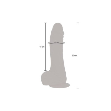 Get Real - Up&Down Rotating Vibr Dildo Skin | Vybes.it