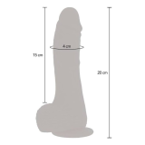 GET REAL - UP&DOWN ROTIERENDE VIBR-DILDO-HAUT