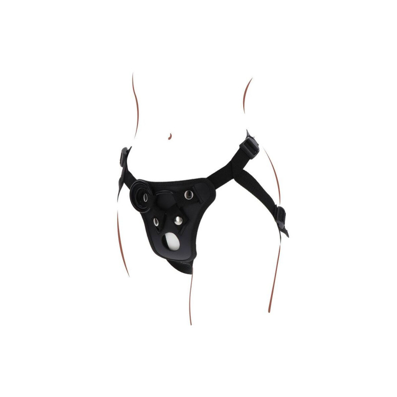 Get Real - Strap - On - Vergnügungsgeschirr Schwarz | Vybes.it