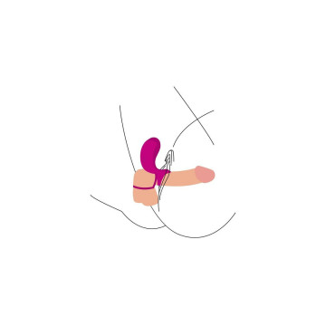 Xocoon - Anillo Vibrador Para Parejas Fucsia | Vybes.it