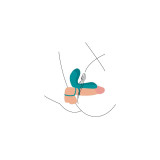 Xocoon - Anillo Vibrador Para Parejas Verde | Vybes.it
