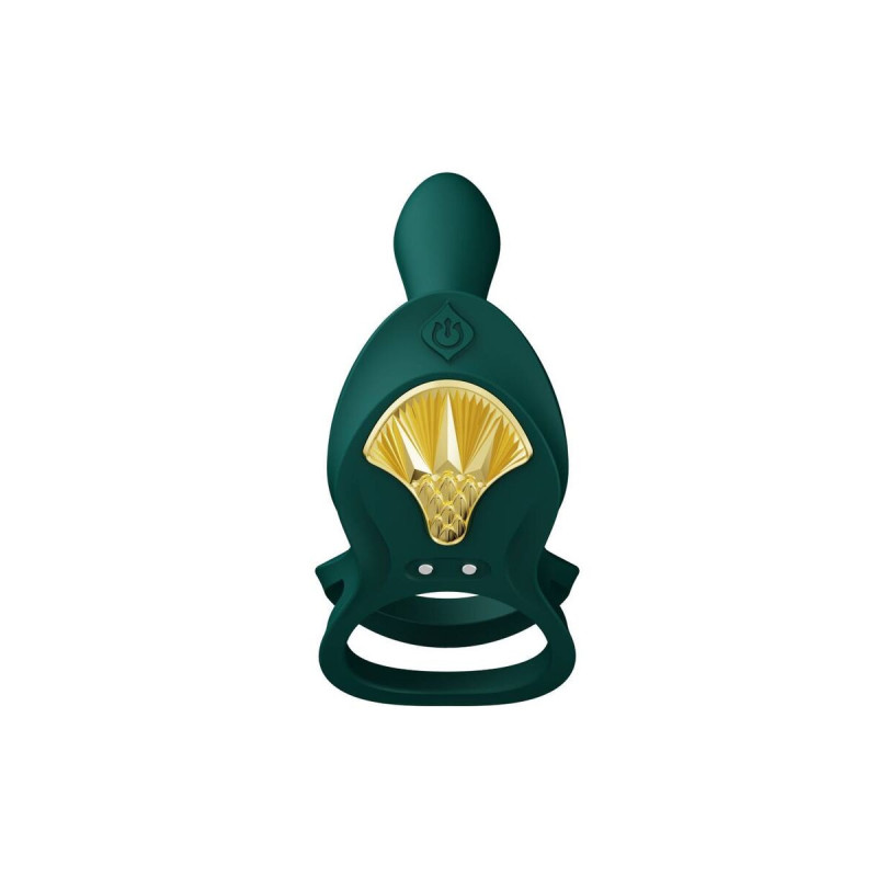 Zalo - Bayek Anillo Vibrador Control Remoto Parejas Verde | Vybes.it