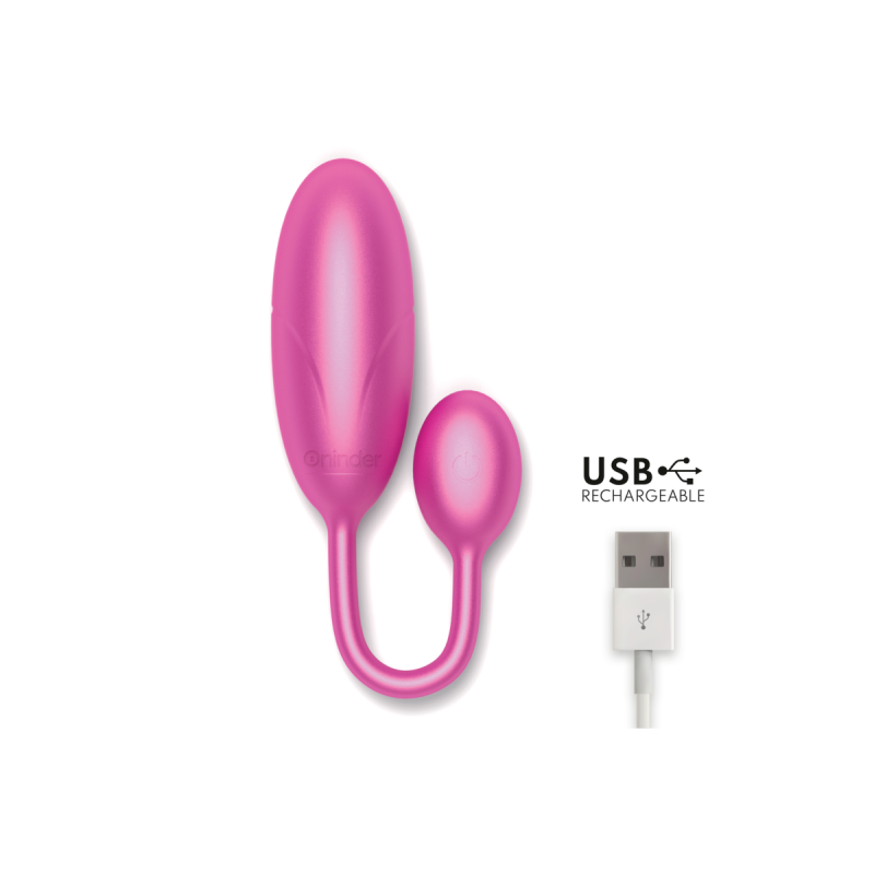 Oninder - Denver Huevo Vibrador Rosa 7 X 2.7 Cm - App Gratuita |