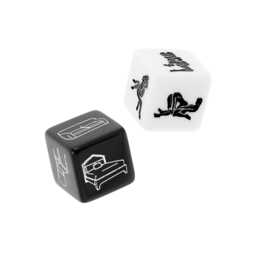 FETISH SUBMISSIVE - GIVEN POSITIONS AND PLACE - Dice game