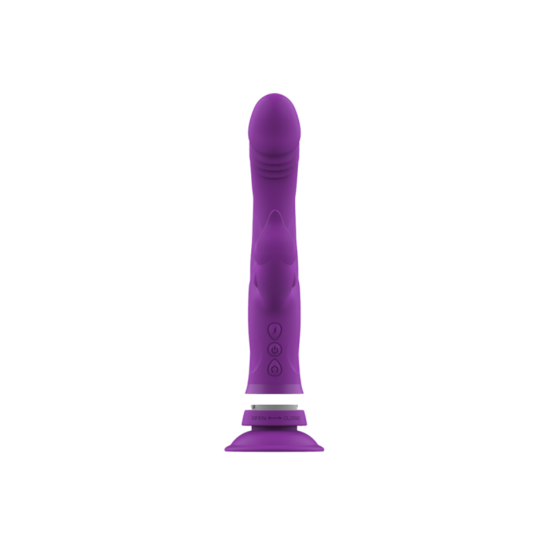Intense - Casanova Vibrador Rabbit Silicona Triple Motor Morado |