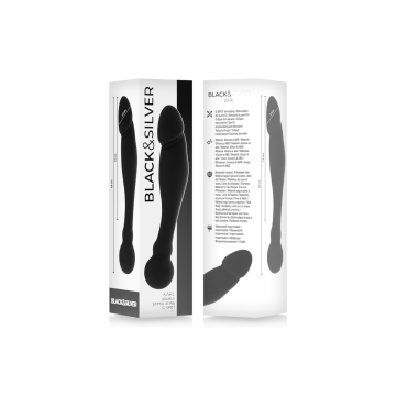 Black&Silver - Karl Dildo Estimulador Punto G 18 Cm | Vybes.it