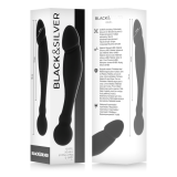 BLACK&SILVER - KARL DILDO ESTIMULADOR PUNTO G 18 CM