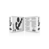 Black&Silver - Télécommande En Silicone Pour Plug Anal Cora |