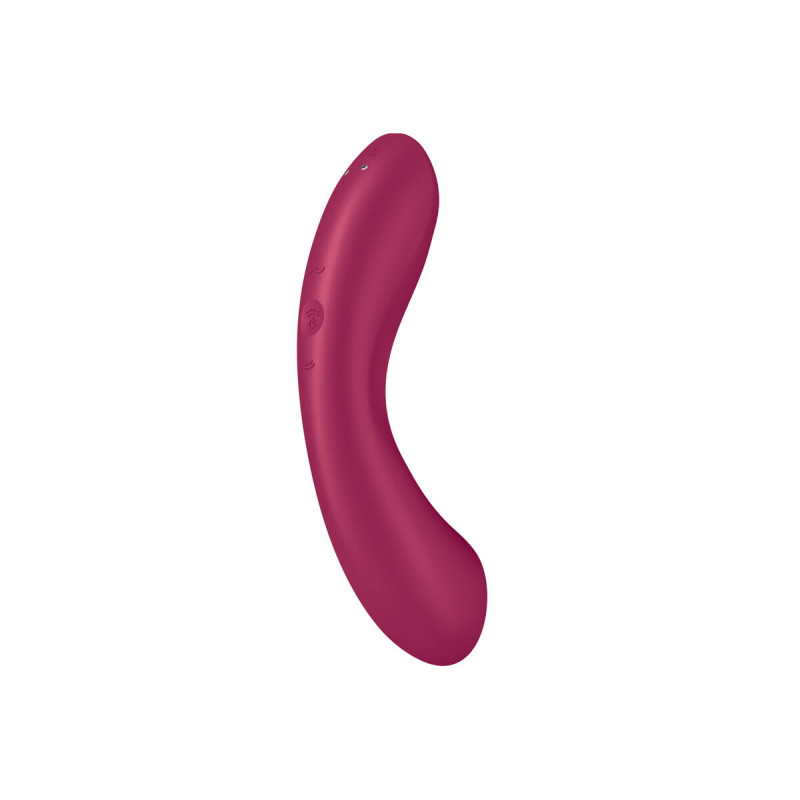Satisfyer - Curve Trinity 1 Air Pulse Vibration Rojo | Vybes.it