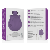 INTENSE - VIOLET ESTIMULADOR LENGUA BASE MAGNÉTICA