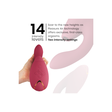 Womanizer - Duo 2 Stimulator Bordeaux | Vybes.it