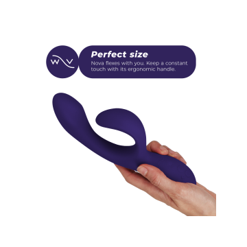 We - Vibe - Nova 3 Vibrador Rabbit Azul Medianoche | Vybes.it