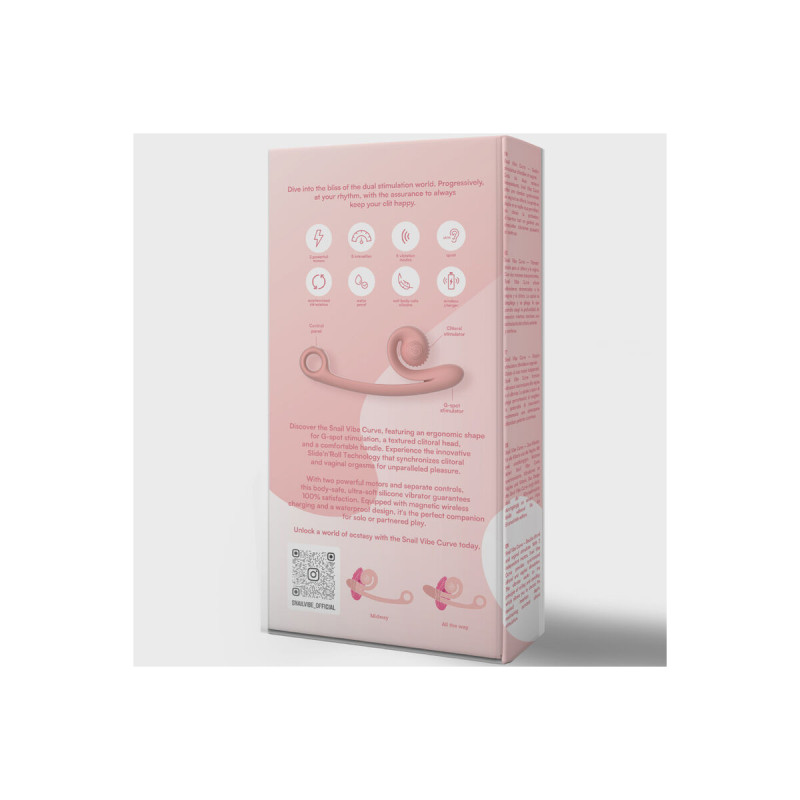 Snail Vibe - Curve Vibrador Naranja | Vybes.it