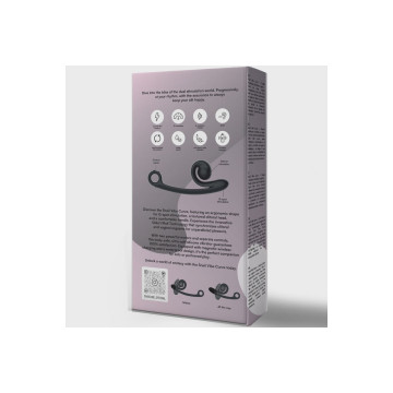 Snail Vibe - Curve Vibrador Negro | Vybes.it