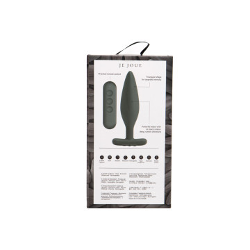 Je Joue - Egon Plug Anal Vibrador Negro | Vybes.it