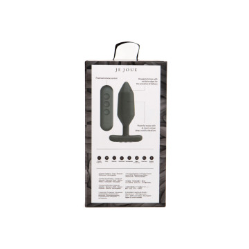Je Joue - Onyx Plug Anal Vibrador Negro | Vybes.it