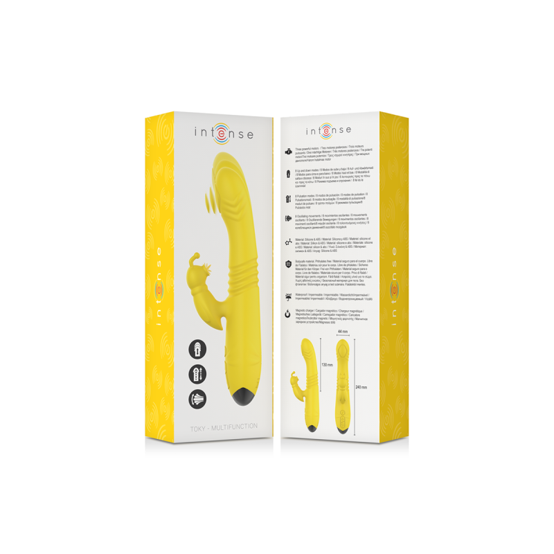 Intense - Toky Vibrador Multifunción Recargable Up & Down Con