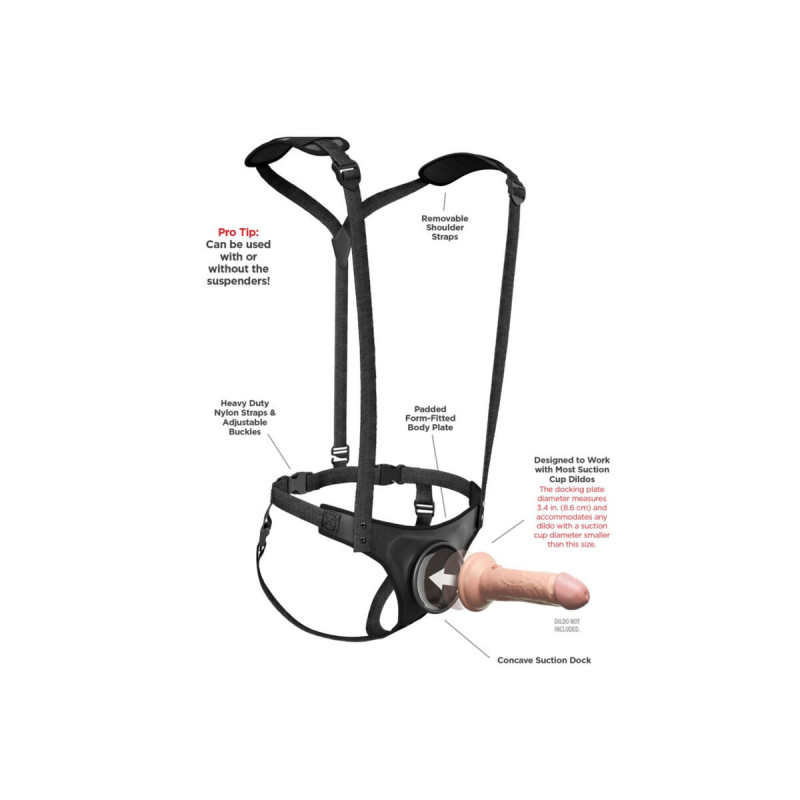 Pipedreams - Body Dock Strap - On - Hosenträger | Vybes.it