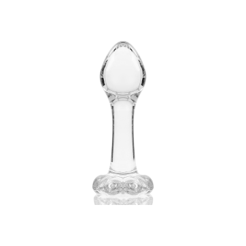Nebula Series By Ibiza - Modell 2 Analplug Borosilikatglas Klar 11