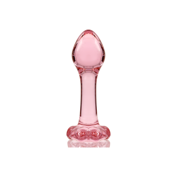 Nebula Series By Ibiza - Plug Anal Modèle 2 Verre Borosilicate Rose