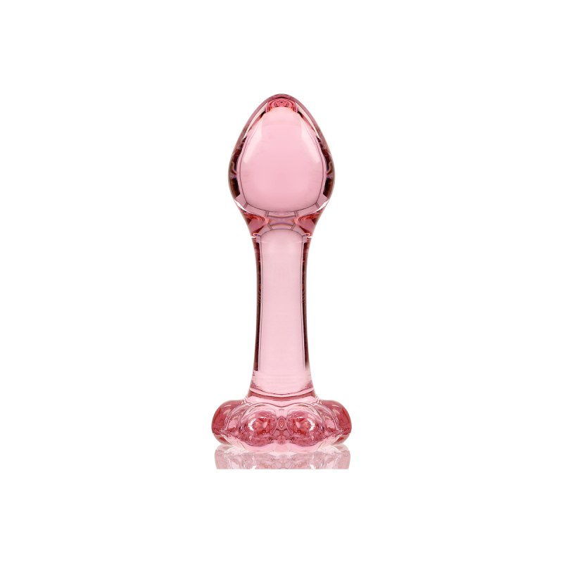 Nebula Series By Ibiza - Plug Anal Modèle 2 Verre Borosilicate Rose