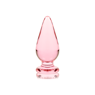 Nebula Series By Ibiza - Plug Anal Modèle 4 Verre Borosilicate Rose