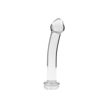 Nebula Series By Ibiza - Modelo 11 Dildo Cristal Transparente 16 Cm