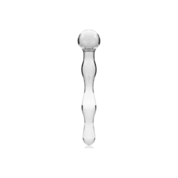 Nebula Series By Ibiza - Modelo 13 Dildo Cristal Transparente 18 Cm
